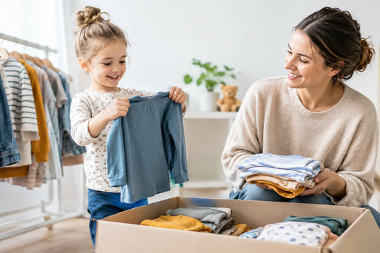 Kinderkleidung bei Wachstum tauschen leicht gemacht