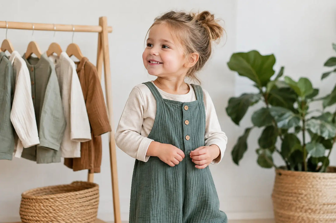 Nachhaltige Kinderkleidung, die mit eurem Kind wächst
