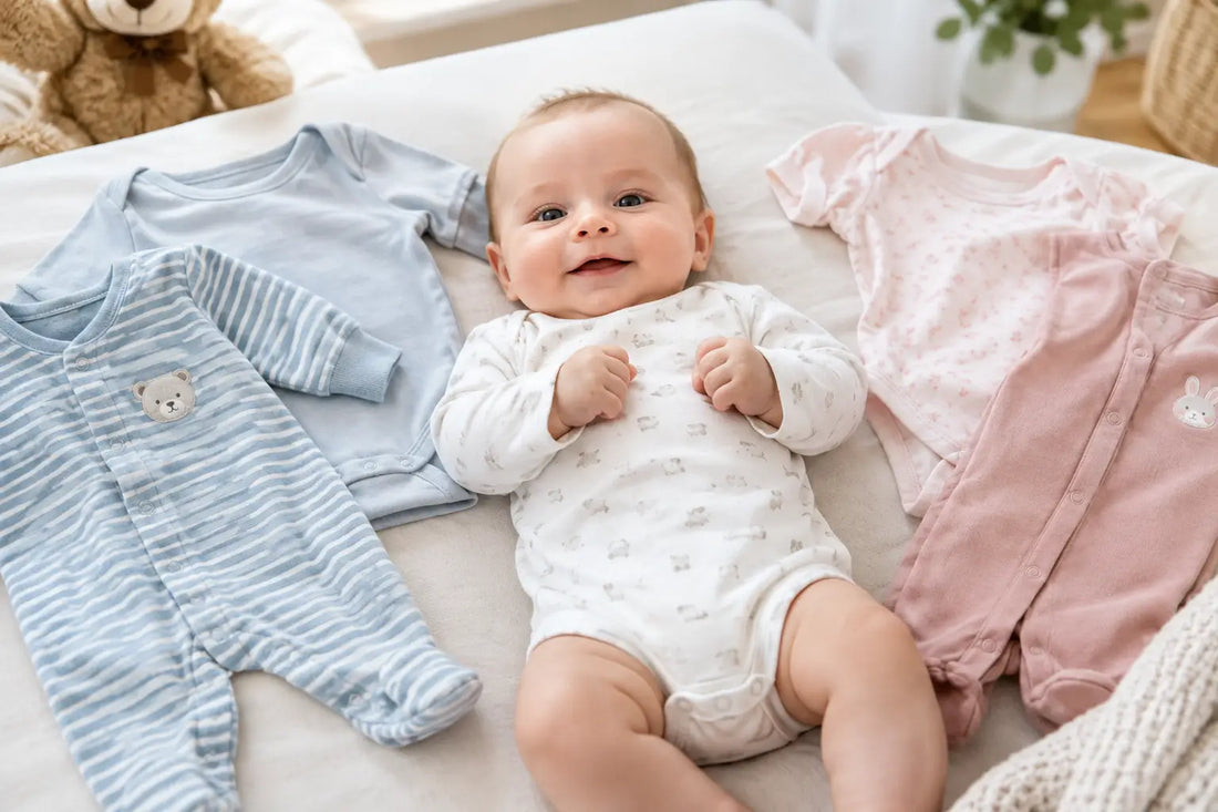 Babykleidung Größe 50 oder 56 - was passt?