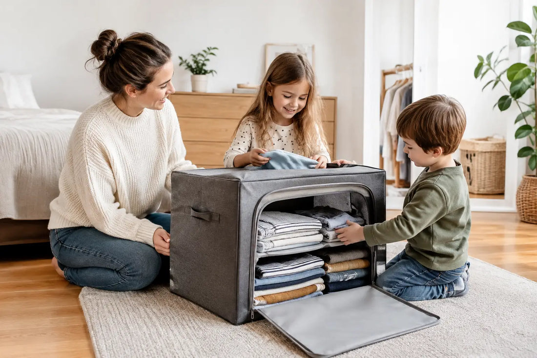 Kleiderbox die mitwächst für euren Alltag