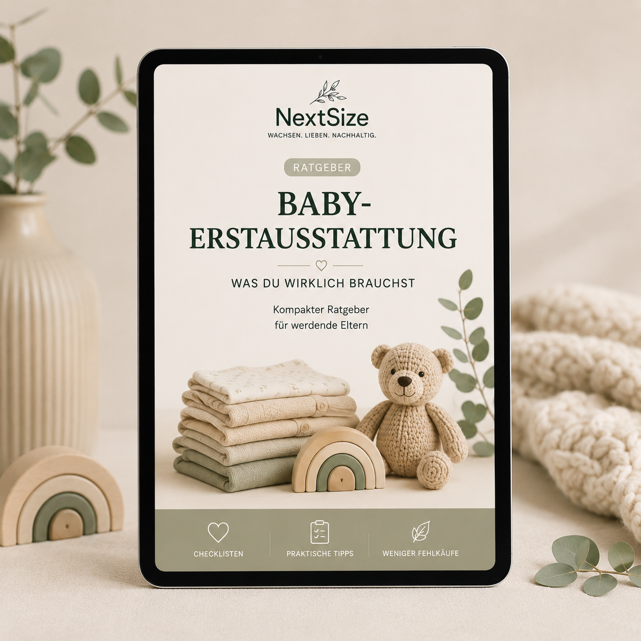 Ratgeber Baby Erstausstattung