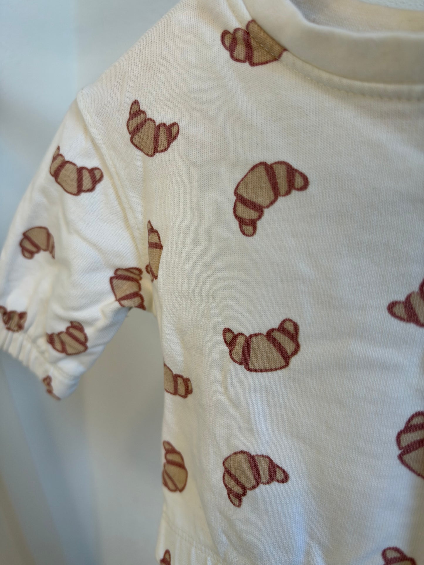 Pullover mit Croissant Muster - Gr. 62 - Ergee