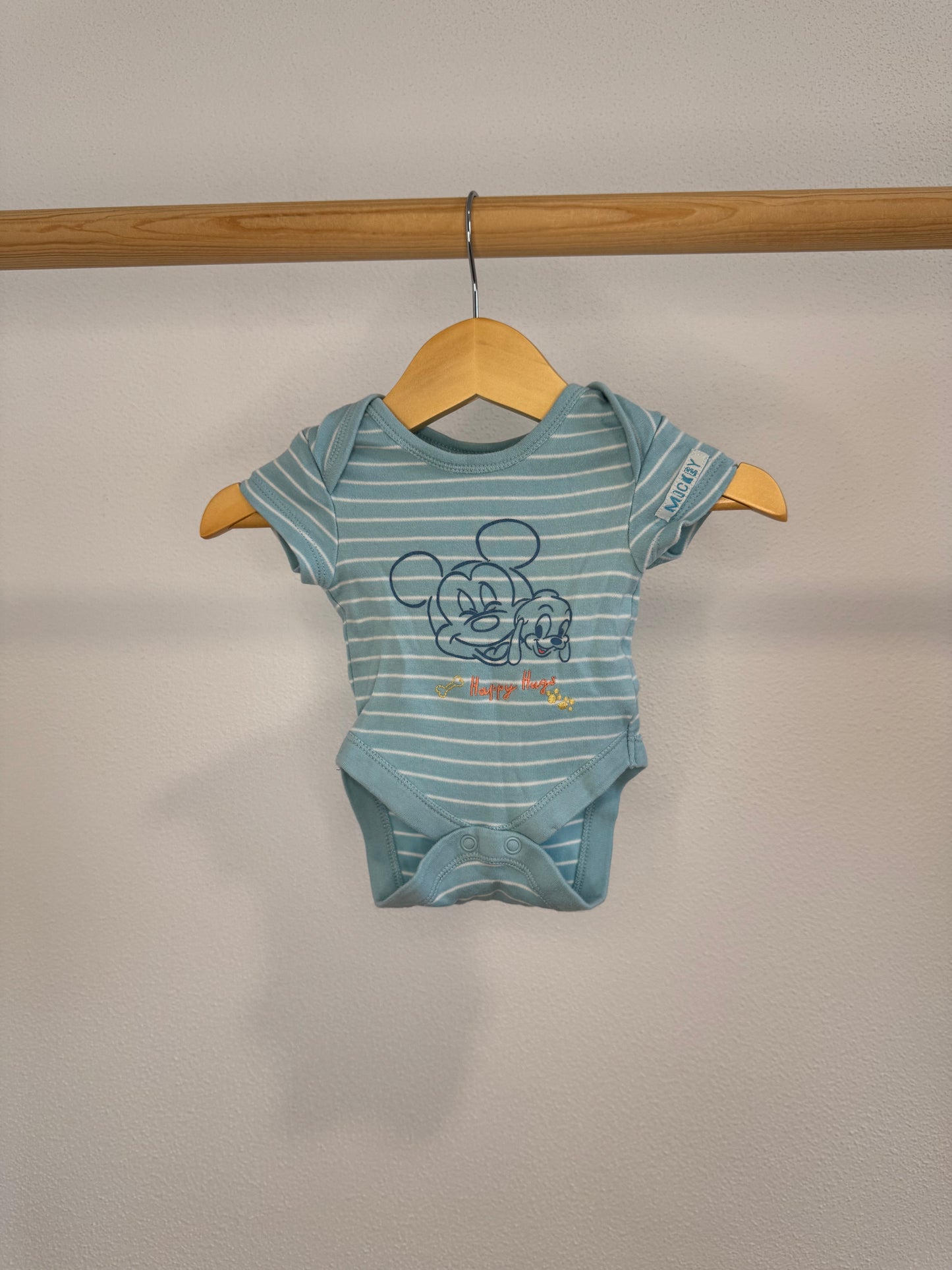 Kurzarmbody - Gr. 50/56 - Disney Baby Mickey Mouse